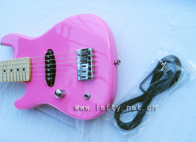 DF04（粉色）左手儿童电吉他琴体及配件.jpg