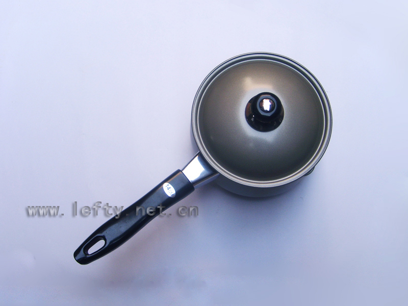 14cm左手铁质不粘奶锅