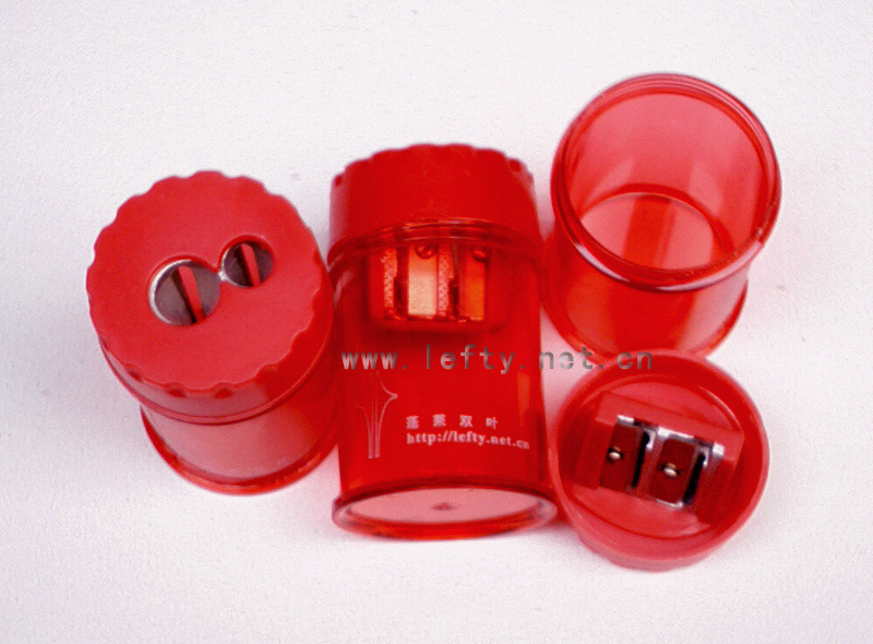 左手双孔桶型卷笔刀